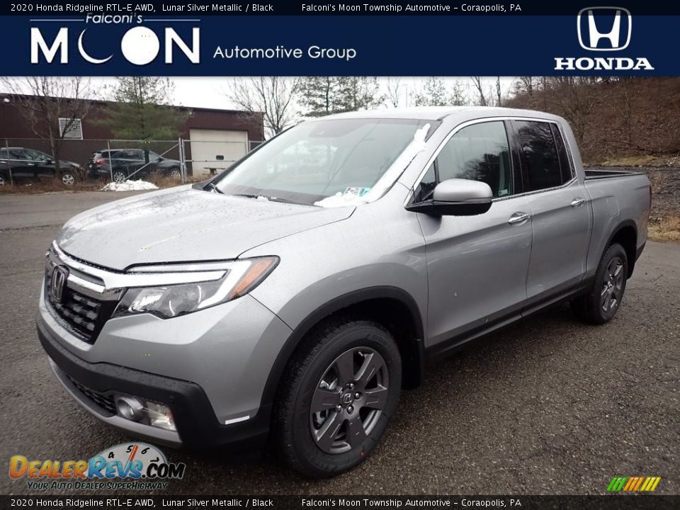 2020 Honda Ridgeline RTL-E AWD Lunar Silver Metallic / Black Photo #1