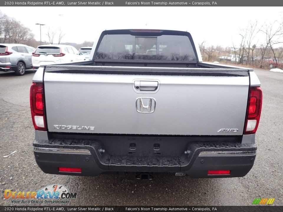 2020 Honda Ridgeline RTL-E AWD Lunar Silver Metallic / Black Photo #3