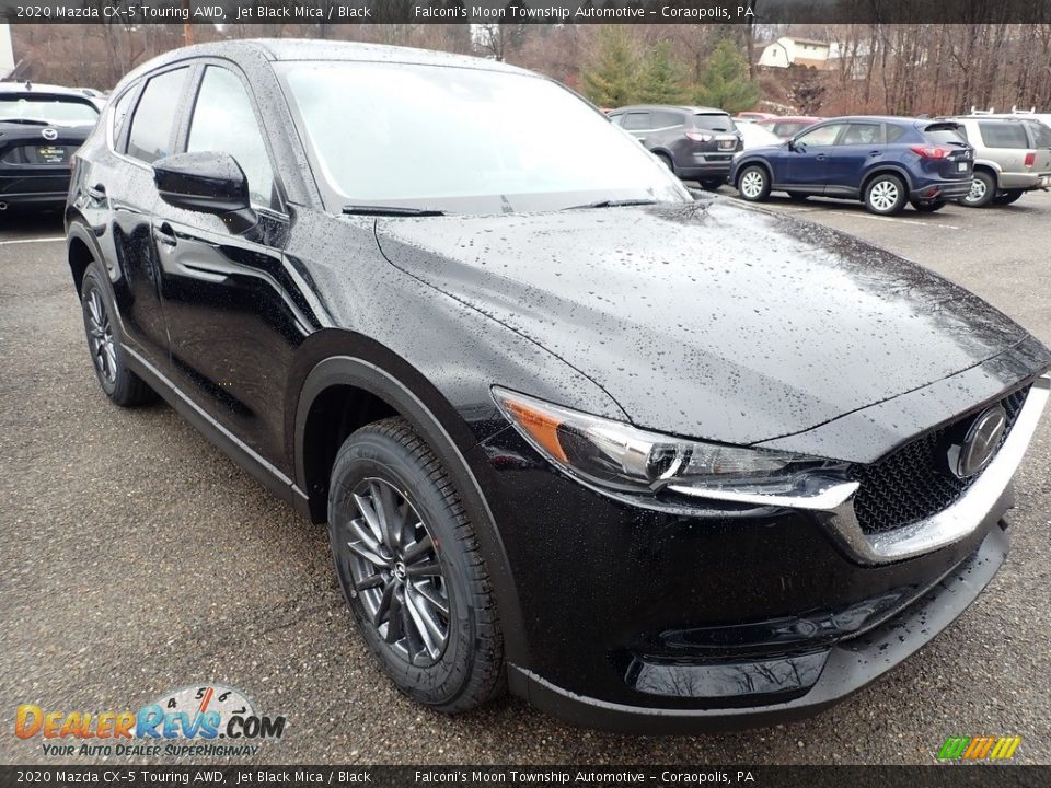 2020 Mazda CX-5 Touring AWD Jet Black Mica / Black Photo #3