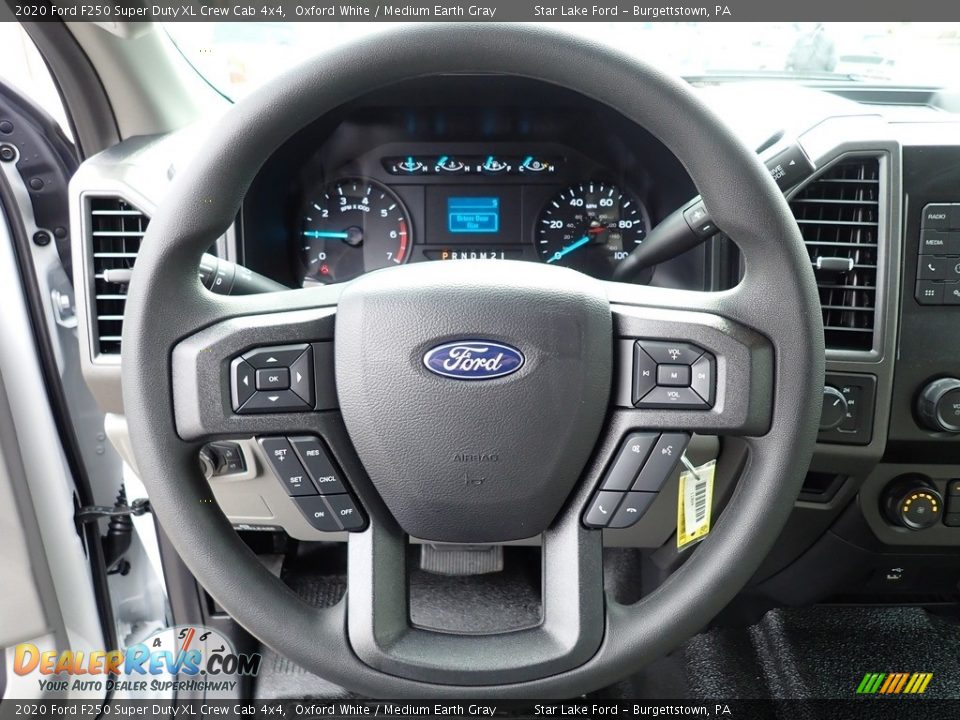 2020 Ford F250 Super Duty XL Crew Cab 4x4 Steering Wheel Photo #16