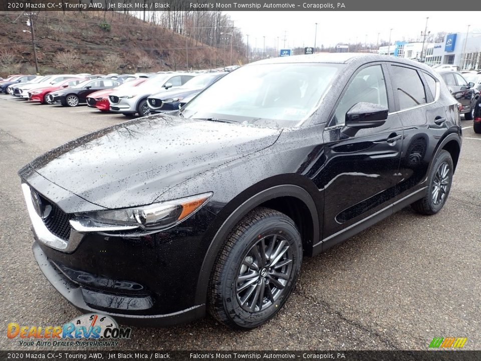 2020 Mazda CX-5 Touring AWD Jet Black Mica / Black Photo #5