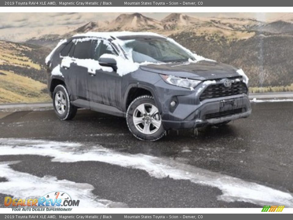 2019 Toyota RAV4 XLE AWD Magnetic Gray Metallic / Black Photo #1