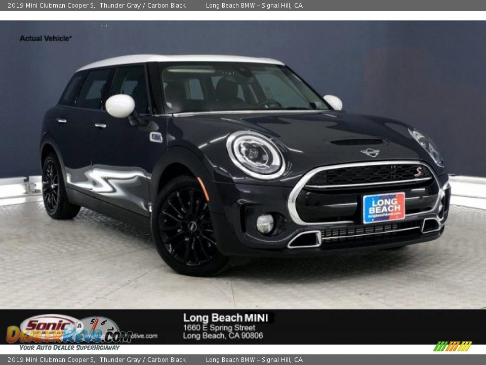 2019 Mini Clubman Cooper S Thunder Gray / Carbon Black Photo #1