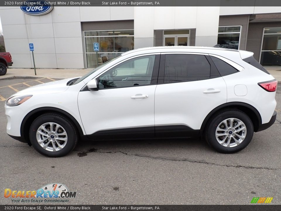 2020 Ford Escape SE Oxford White / Ebony Black Photo #2