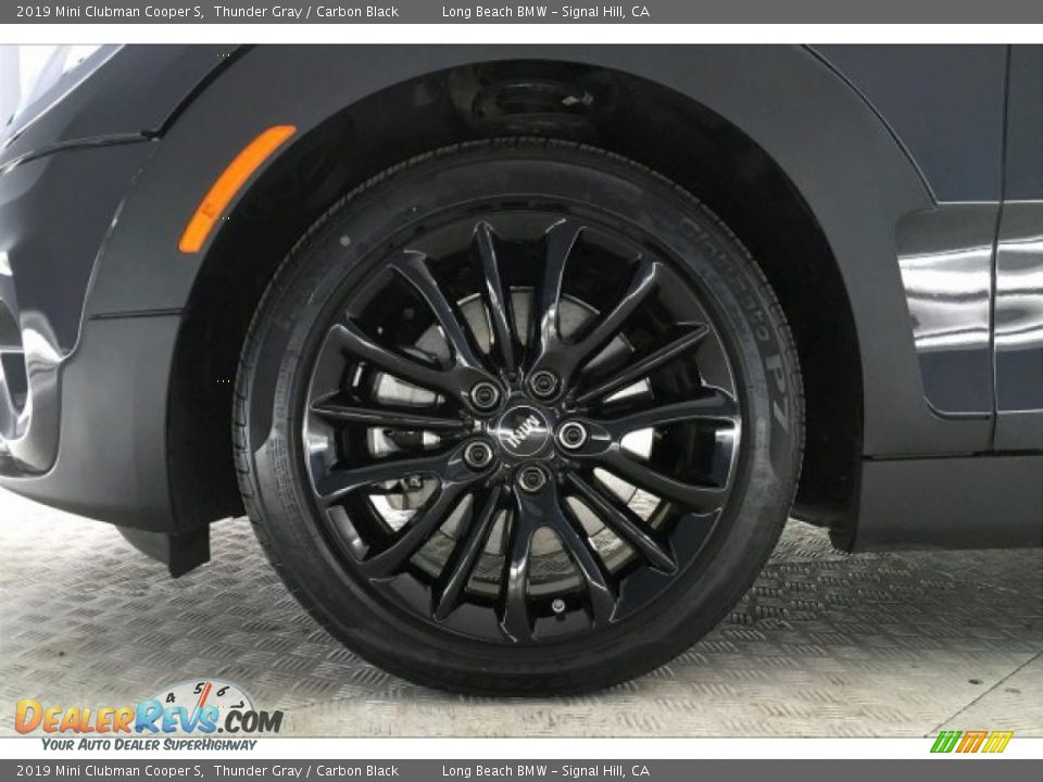 2019 Mini Clubman Cooper S Thunder Gray / Carbon Black Photo #8