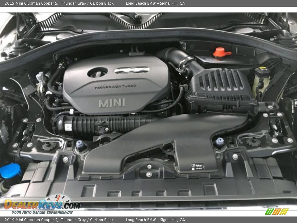 2019 Mini Clubman Cooper S Thunder Gray / Carbon Black Photo #9