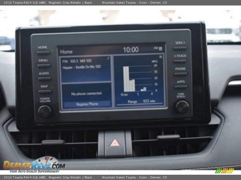 2019 Toyota RAV4 XLE AWD Magnetic Gray Metallic / Black Photo #11