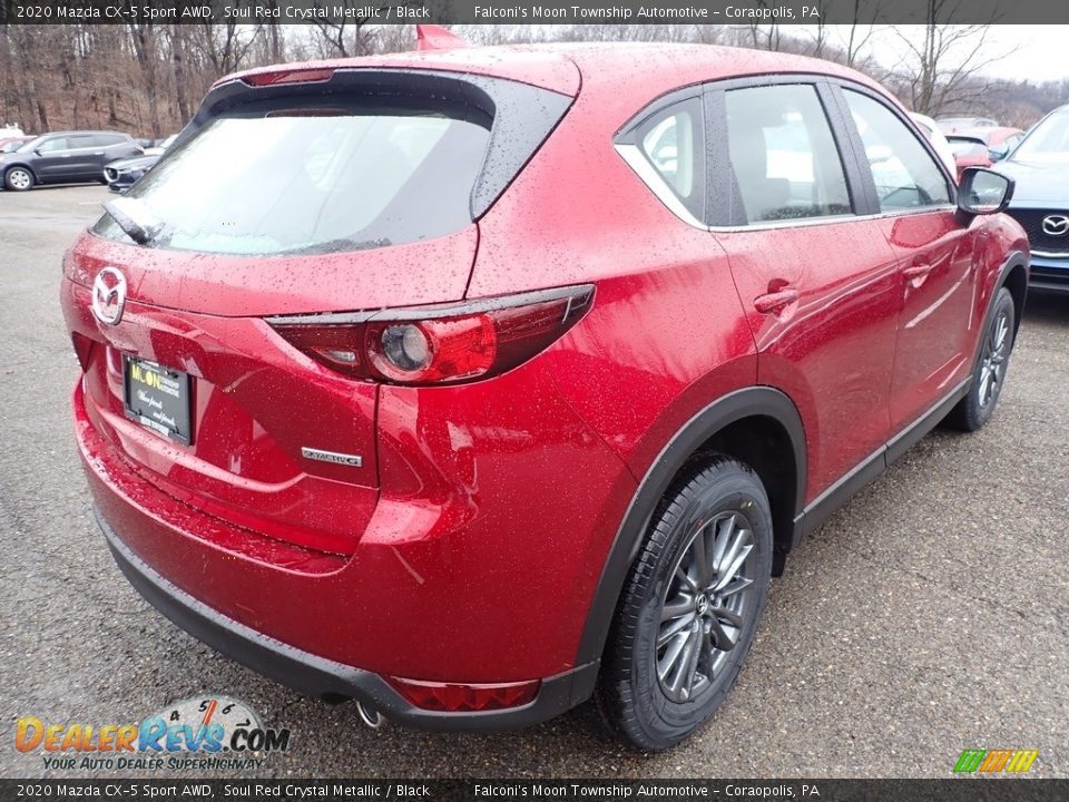 2020 Mazda CX-5 Sport AWD Soul Red Crystal Metallic / Black Photo #2