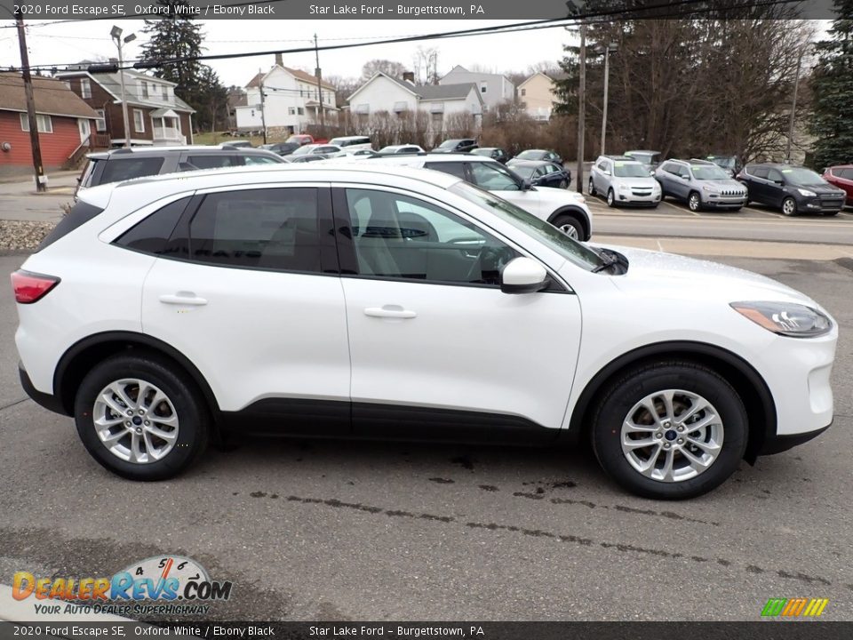 Oxford White 2020 Ford Escape SE Photo #7