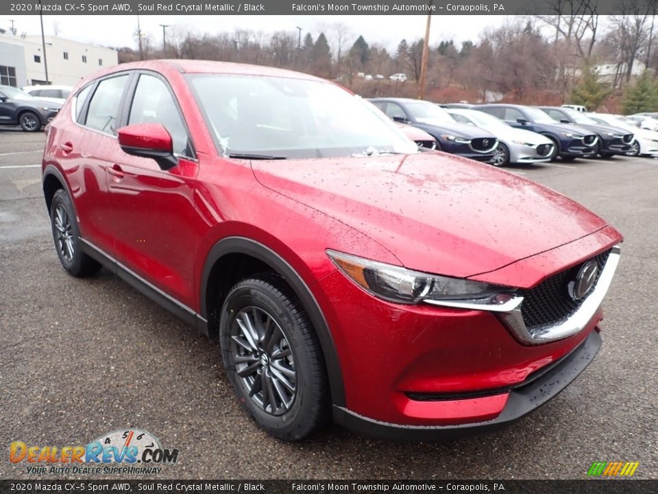 2020 Mazda CX-5 Sport AWD Soul Red Crystal Metallic / Black Photo #3