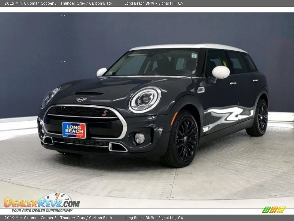 2019 Mini Clubman Cooper S Thunder Gray / Carbon Black Photo #12