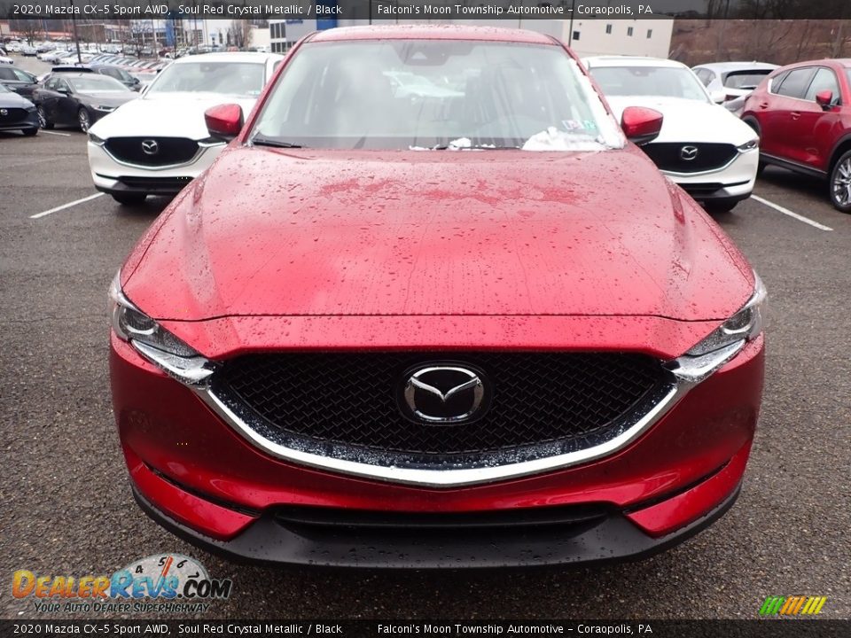 2020 Mazda CX-5 Sport AWD Soul Red Crystal Metallic / Black Photo #4