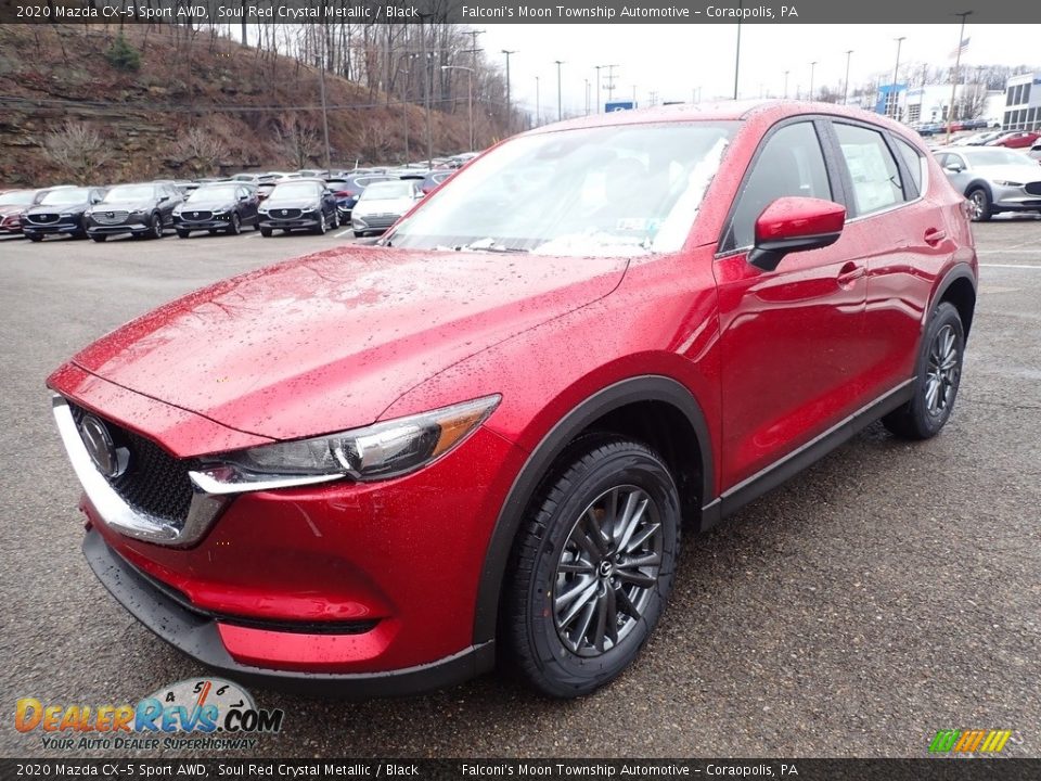 2020 Mazda CX-5 Sport AWD Soul Red Crystal Metallic / Black Photo #5