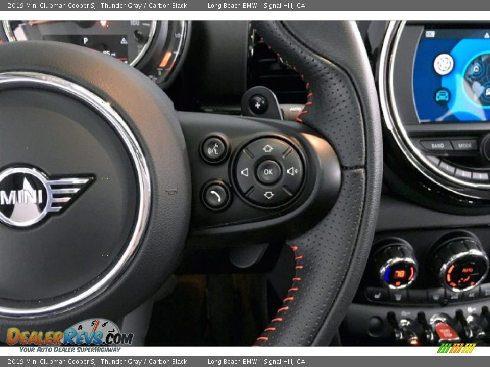 2019 Mini Clubman Cooper S Thunder Gray / Carbon Black Photo #15
