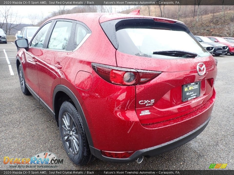 2020 Mazda CX-5 Sport AWD Soul Red Crystal Metallic / Black Photo #6