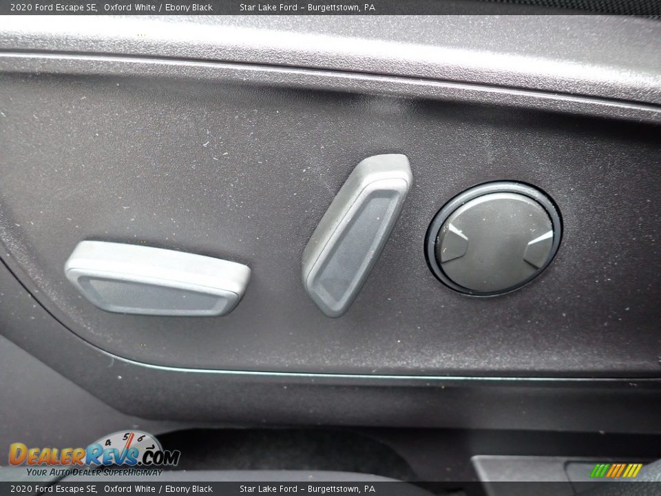 2020 Ford Escape SE Oxford White / Ebony Black Photo #15