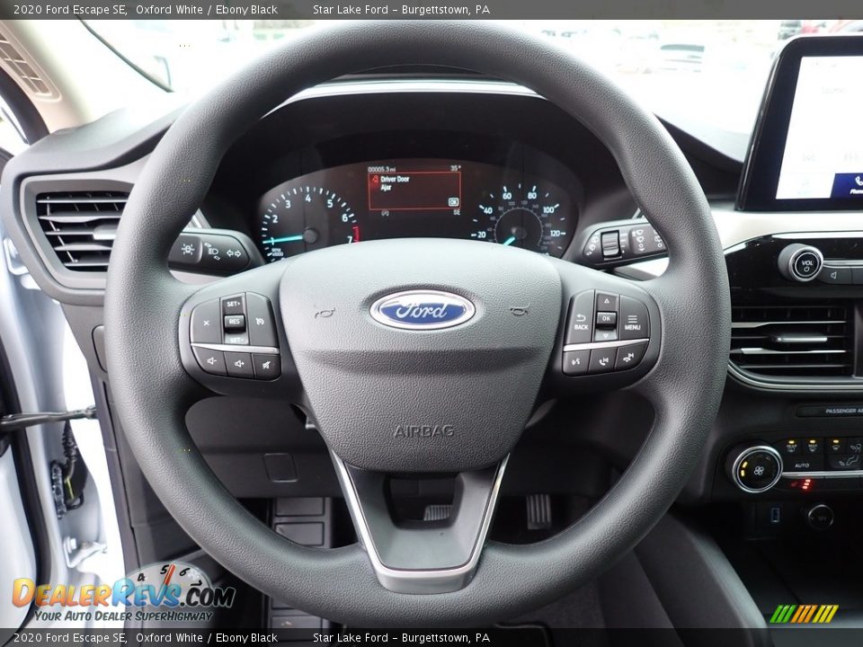2020 Ford Escape SE Steering Wheel Photo #16