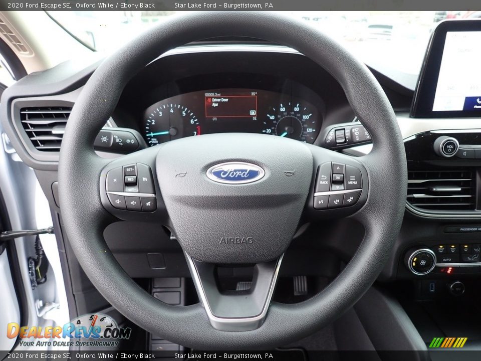 2020 Ford Escape SE Steering Wheel Photo #16