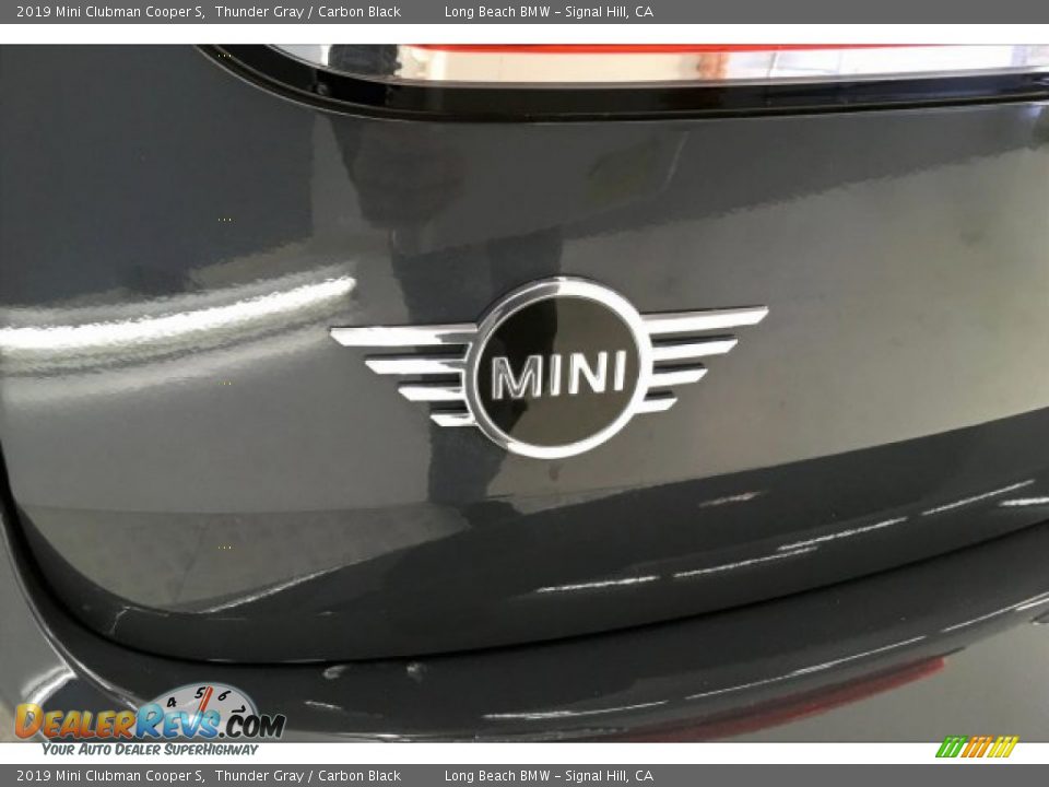2019 Mini Clubman Cooper S Thunder Gray / Carbon Black Photo #23