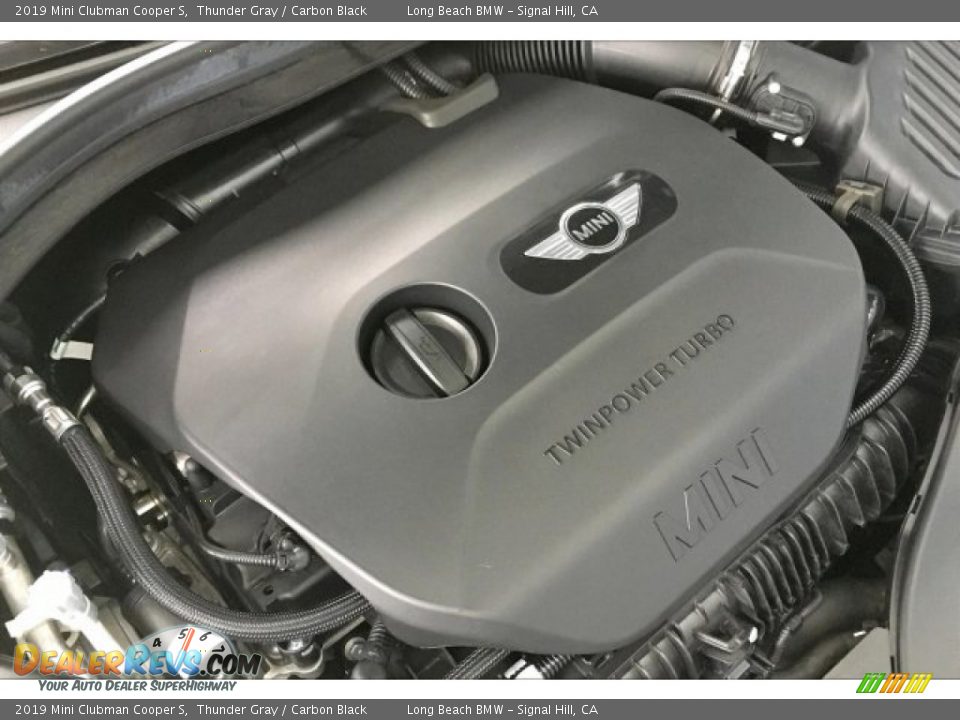 2019 Mini Clubman Cooper S Thunder Gray / Carbon Black Photo #27