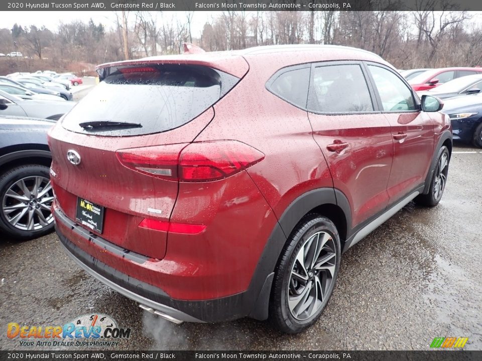 2020 Hyundai Tucson Sport AWD Gemstone Red / Black Photo #2