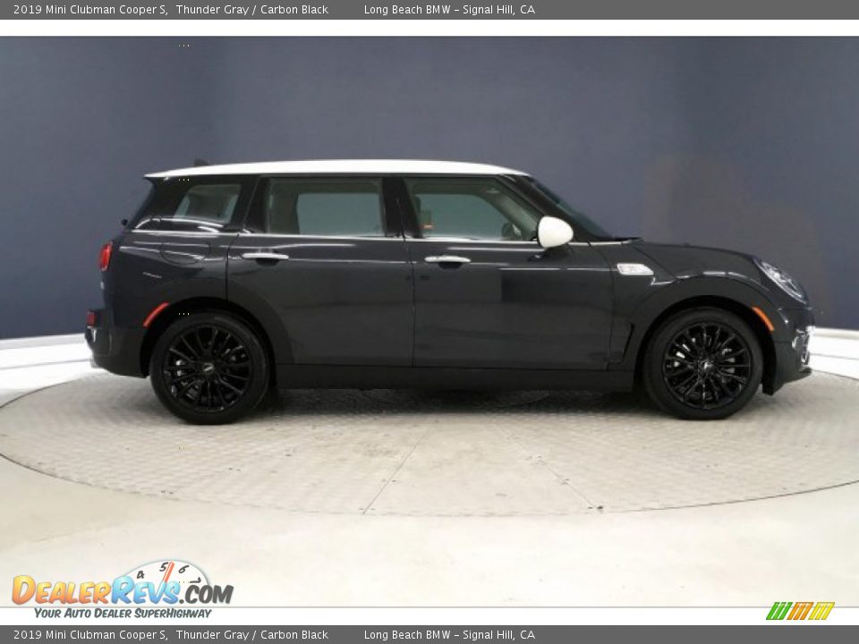 2019 Mini Clubman Cooper S Thunder Gray / Carbon Black Photo #31