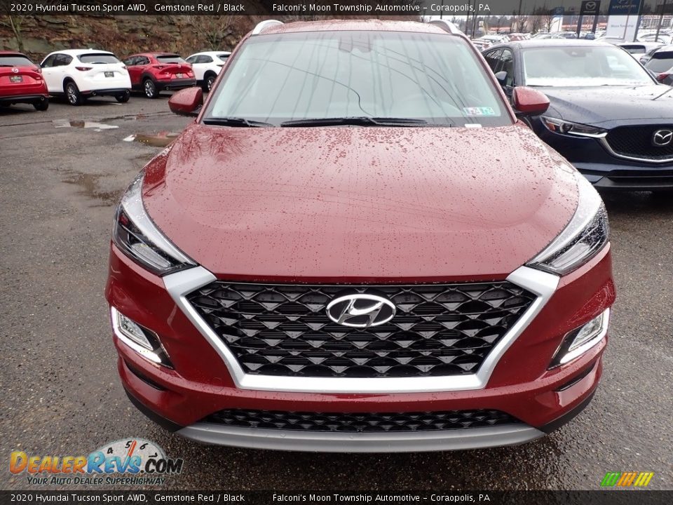 2020 Hyundai Tucson Sport AWD Gemstone Red / Black Photo #4