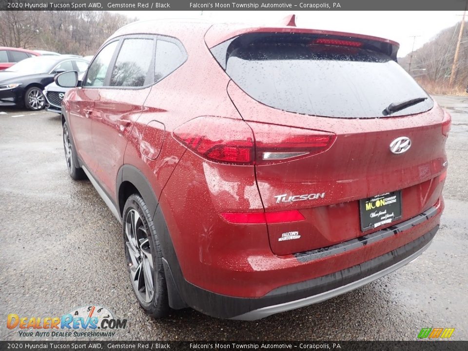 2020 Hyundai Tucson Sport AWD Gemstone Red / Black Photo #6