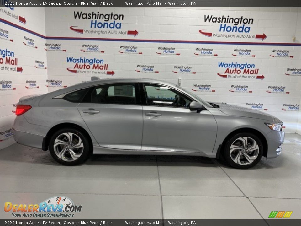 2020 Honda Accord EX Sedan Obsidian Blue Pearl / Black Photo #1