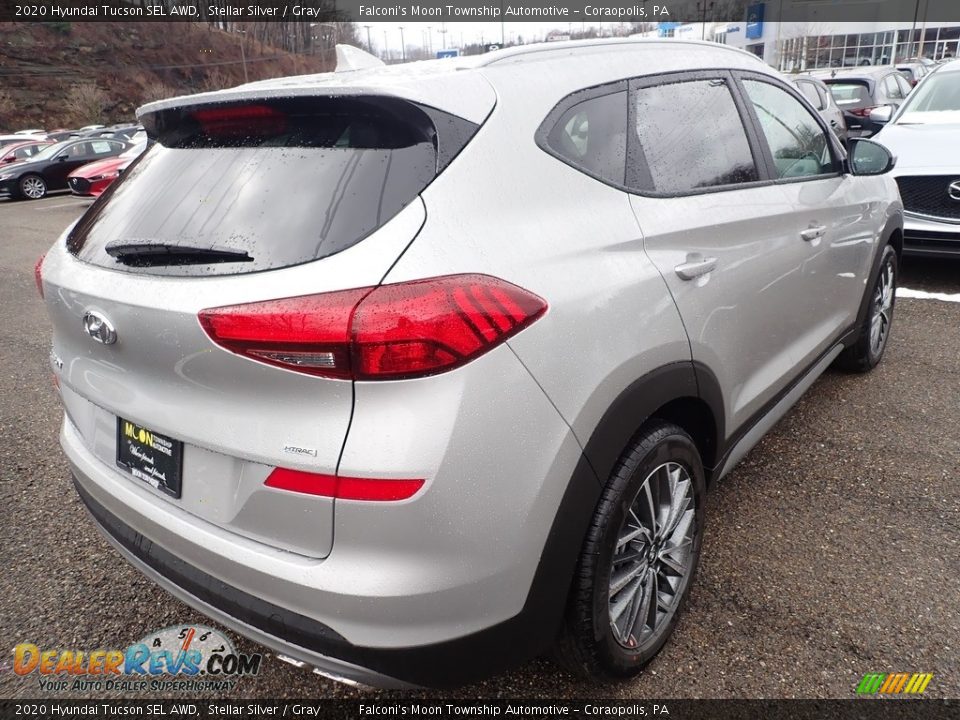 2020 Hyundai Tucson SEL AWD Stellar Silver / Gray Photo #2