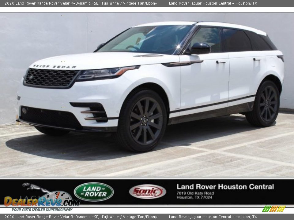 2020 Land Rover Range Rover Velar R-Dynamic HSE Fuji White / Vintage Tan/Ebony Photo #1