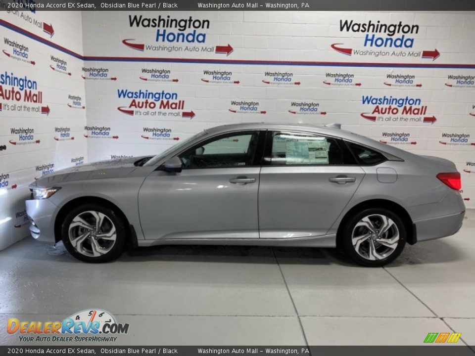 2020 Honda Accord EX Sedan Obsidian Blue Pearl / Black Photo #5
