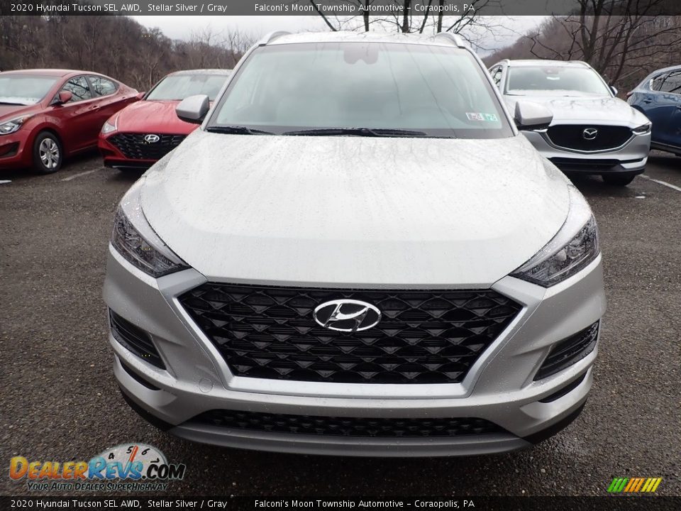 2020 Hyundai Tucson SEL AWD Stellar Silver / Gray Photo #4