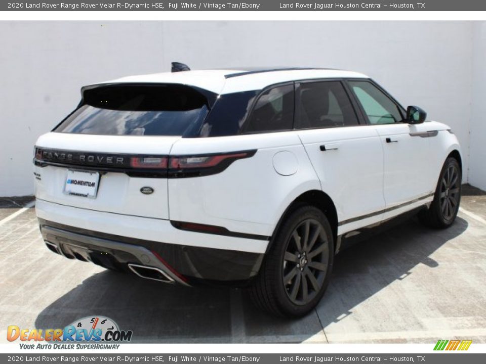 2020 Land Rover Range Rover Velar R-Dynamic HSE Fuji White / Vintage Tan/Ebony Photo #2