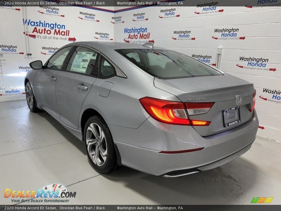 2020 Honda Accord EX Sedan Obsidian Blue Pearl / Black Photo #6