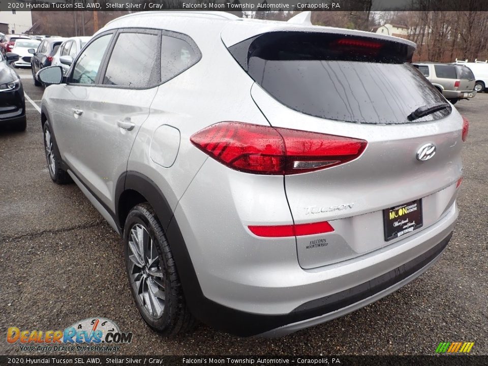 2020 Hyundai Tucson SEL AWD Stellar Silver / Gray Photo #6