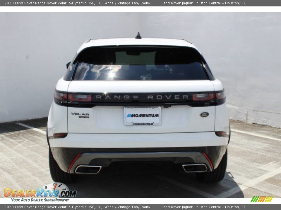 2020 Land Rover Range Rover Velar R-Dynamic HSE Fuji White / Vintage Tan/Ebony Photo #5