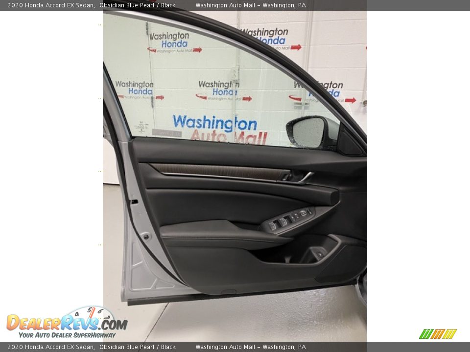 2020 Honda Accord EX Sedan Obsidian Blue Pearl / Black Photo #10