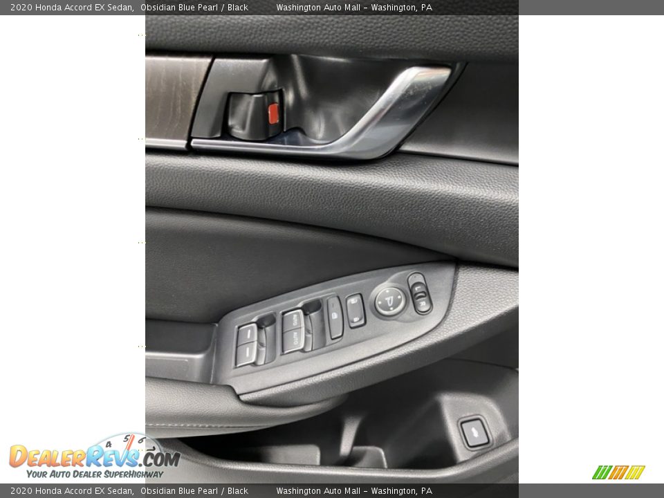 2020 Honda Accord EX Sedan Obsidian Blue Pearl / Black Photo #11