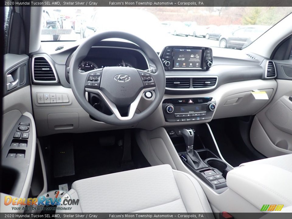 Gray Interior - 2020 Hyundai Tucson SEL AWD Photo #9