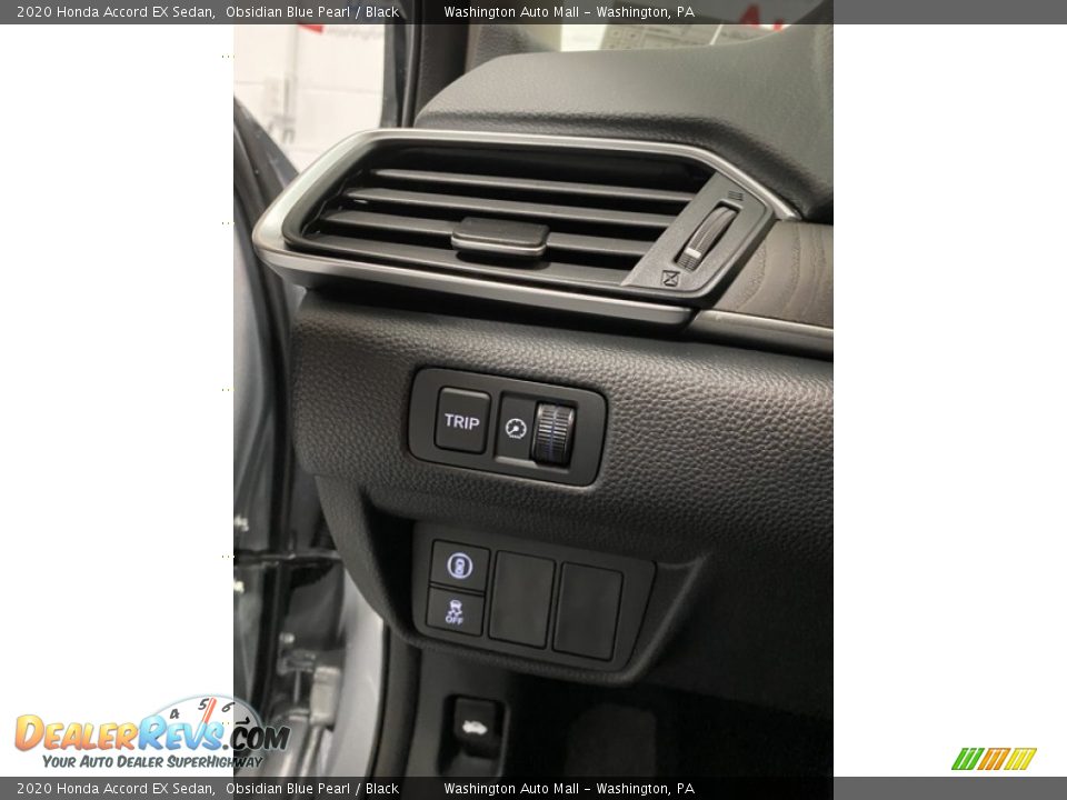 2020 Honda Accord EX Sedan Obsidian Blue Pearl / Black Photo #12