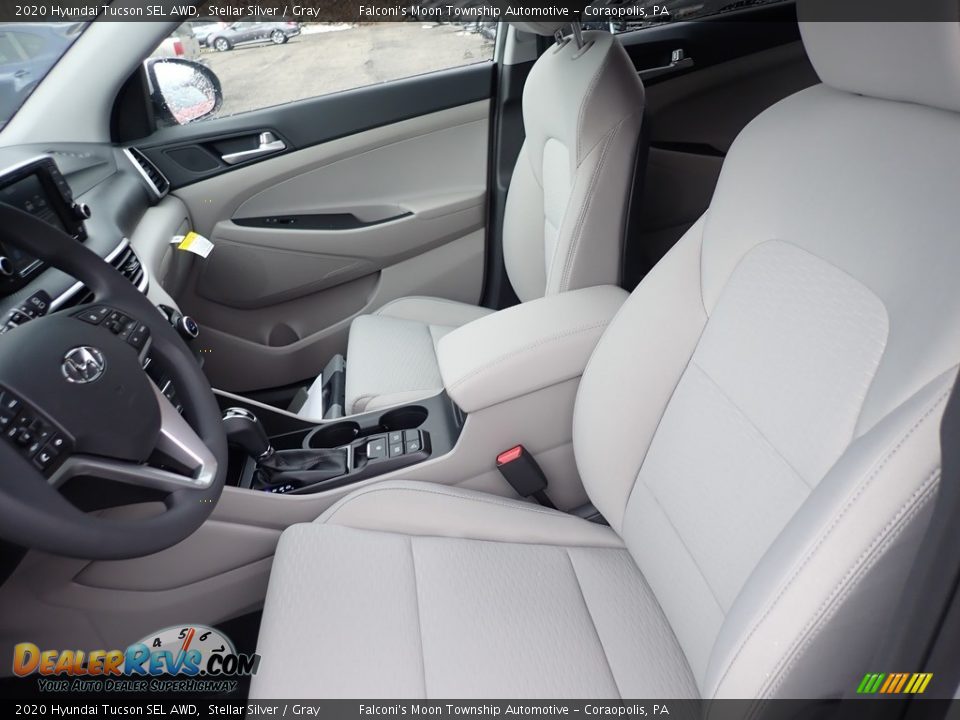 Front Seat of 2020 Hyundai Tucson SEL AWD Photo #10