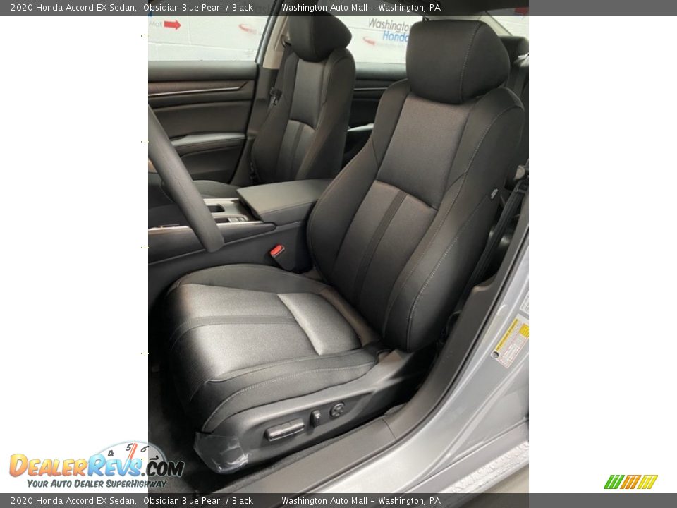 2020 Honda Accord EX Sedan Obsidian Blue Pearl / Black Photo #14