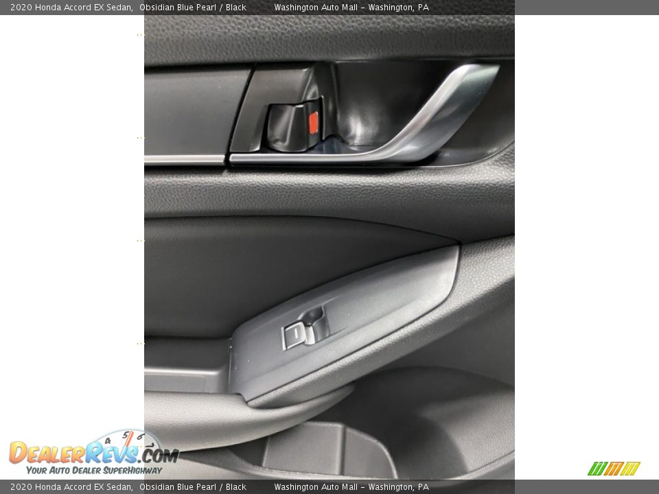 2020 Honda Accord EX Sedan Obsidian Blue Pearl / Black Photo #17