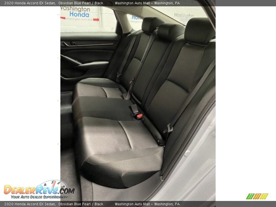 2020 Honda Accord EX Sedan Obsidian Blue Pearl / Black Photo #18