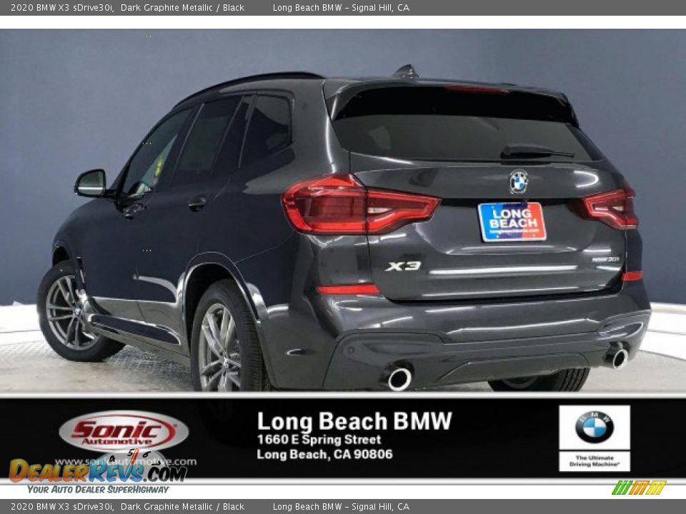 2020 BMW X3 sDrive30i Dark Graphite Metallic / Black Photo #2