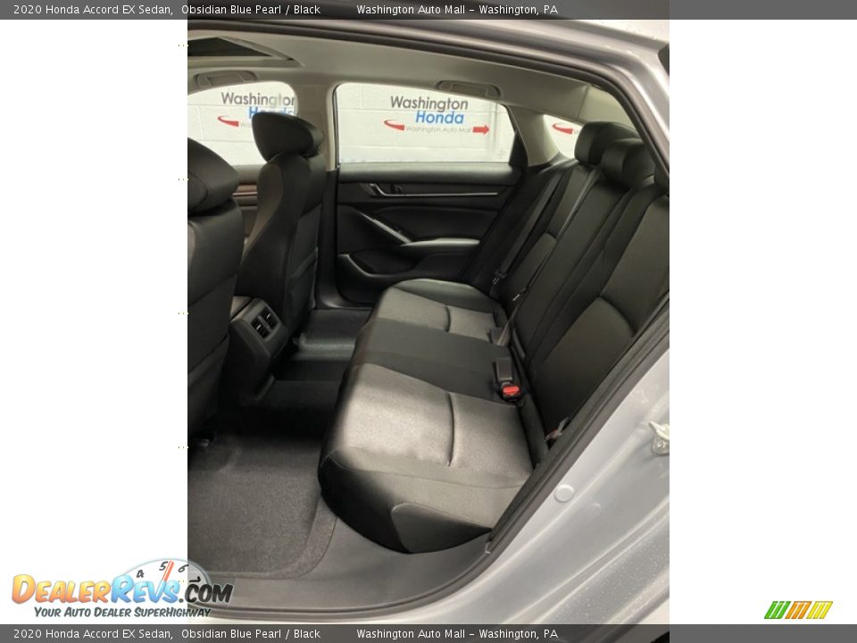 2020 Honda Accord EX Sedan Obsidian Blue Pearl / Black Photo #19