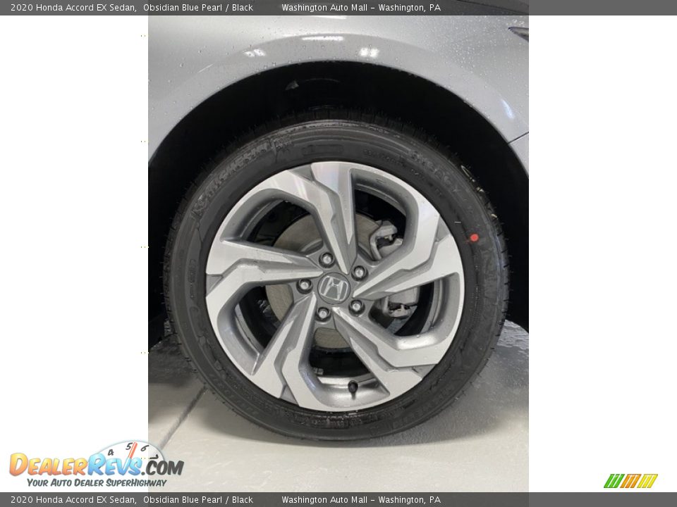 2020 Honda Accord EX Sedan Obsidian Blue Pearl / Black Photo #22