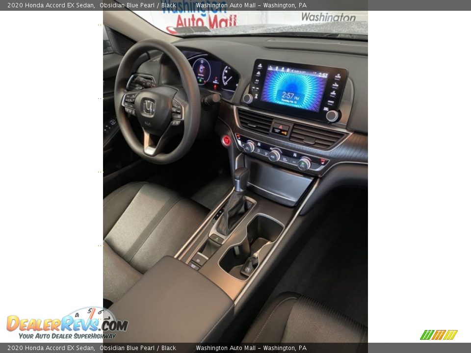 2020 Honda Accord EX Sedan Obsidian Blue Pearl / Black Photo #23