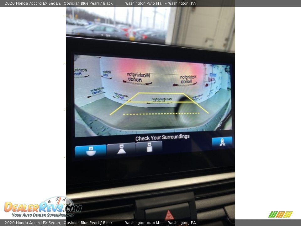 2020 Honda Accord EX Sedan Obsidian Blue Pearl / Black Photo #26